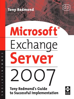 cover image of Microsoft Exchange Server 2007